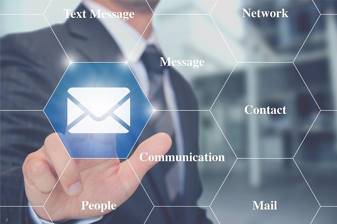 ビジネスマン・メール